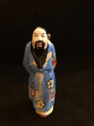 Vintage chinese man figurine