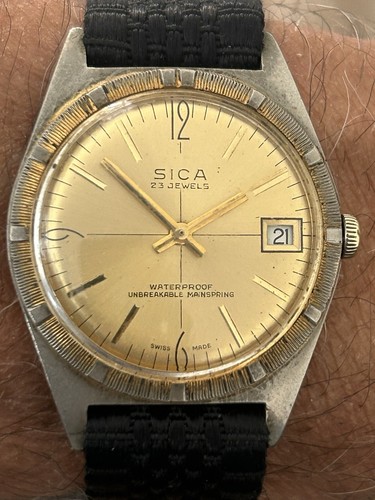Vintage sica men watch - men’s,