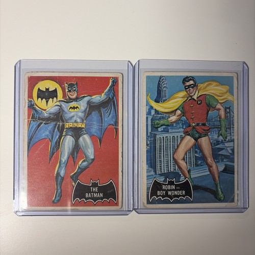 1966 topps batman and robin - 1966,