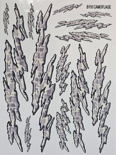 Not cut b110 camoflage - not,