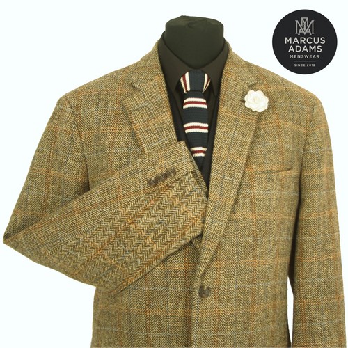 Harris tweed jacket blazer 46r - jacket,