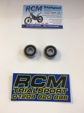 OSET 2015 ON 12.5R ELECTRIC TRIALS BIKE PAIR FIT REAR 2X WHEEL BEARINGS 