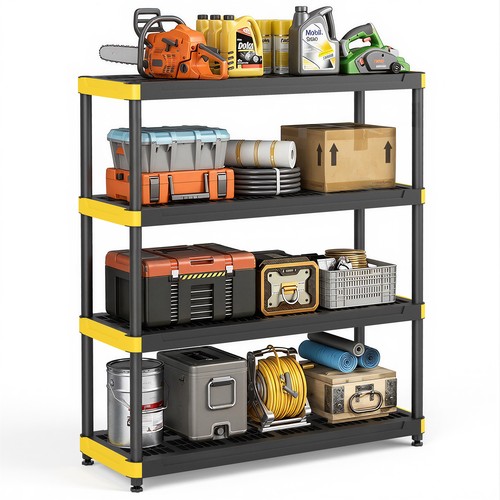 Tier plastic shelve - 800, lbs