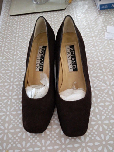 Roland cartier brown suede - cartier,