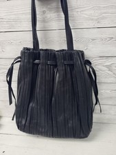 Zara Black Faux Leather