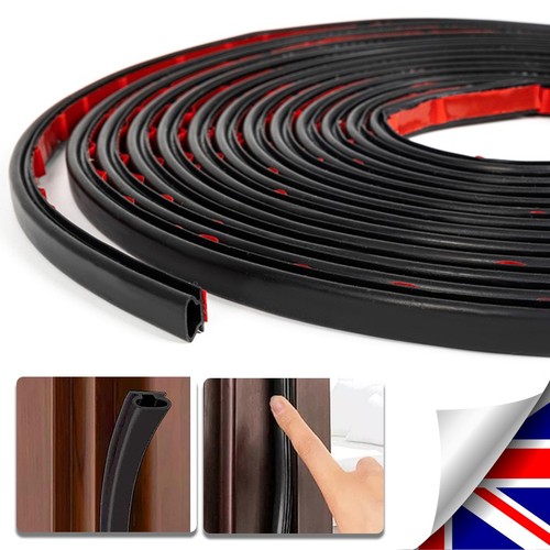 Black shape rubber door - 6m,