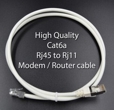 50cm Cat6a Shielded Modem