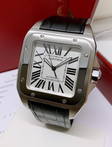 Cartier santos 100 w20073x8 - 100,