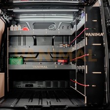 Peugeot Expert 2016+ SWB Hexaboard OS Rear + Bulkhead/Front RH L-Rack