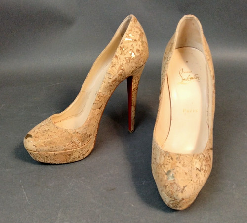 Christian louboutin shoes cork - christian,