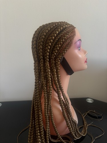Handmade braided cornrow wig - handmade,