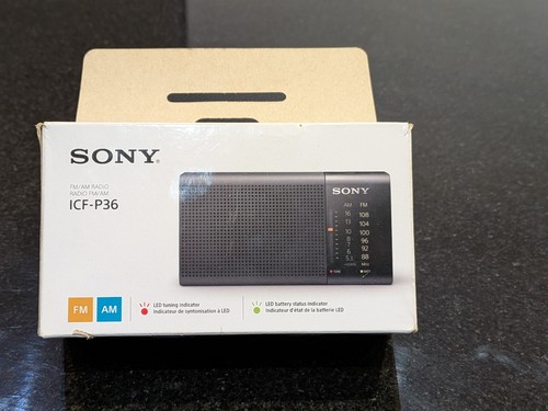 Sony icf p36 - sony, size