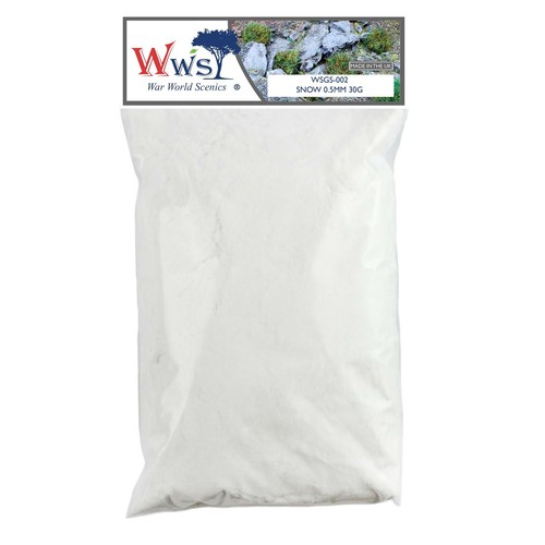 Static grass snow scatter - static,