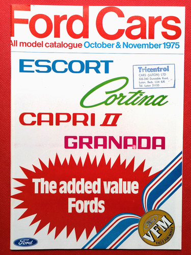 1975 ford cars brochure - 1975,