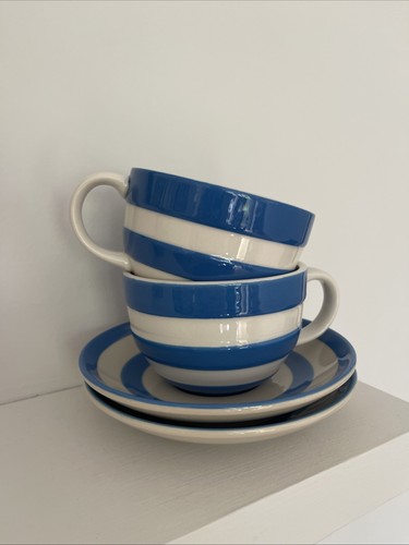 Cornishware small teacups and - cornishware,