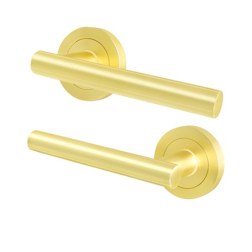 Satin brass internal door - satin,