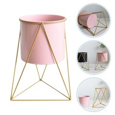  Tabletop Flower Pot Stand Indoor Succulent Plant Flowerpot Retro