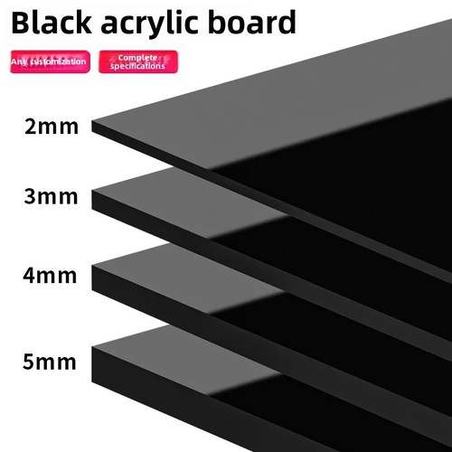 Black mirror acrylic - black,