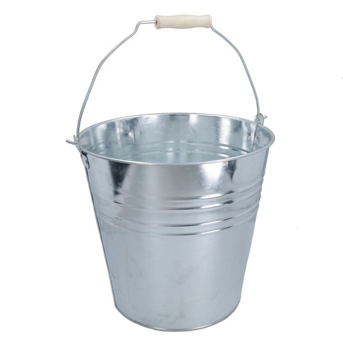 15l galvanised steel metal - 15l,
