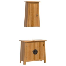 Bathroom Set Wooden Vanity