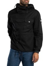 Weekend Offender Men's Kovags Pullover Zip Jacket, Black