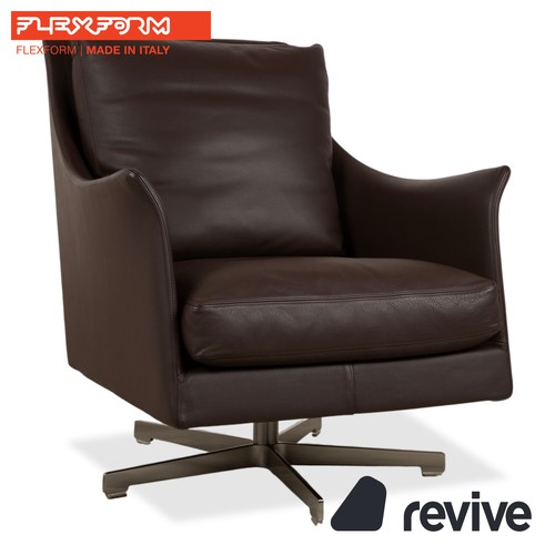 Flexform boss leather swivel - boss,