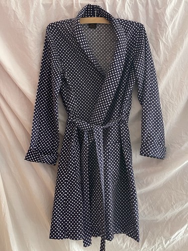 Polka dot dressing gown short - gown,