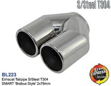 Exhaust tip round tailpipe - tip,