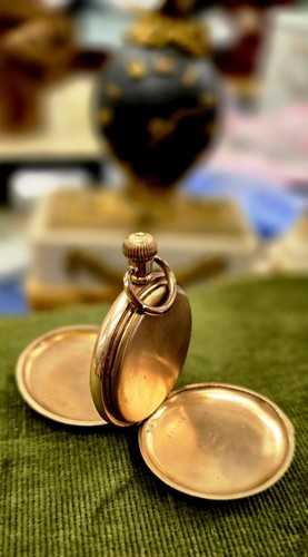 Antique waltham pocket watch - antique,