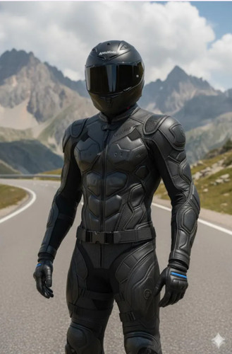 New black armored leather - new,