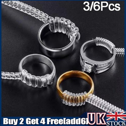 6pcs ring size reducer - 3/6pcs,