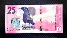 2016 SEYCHELLES - 25 RUPEES - GEM UNC - L2