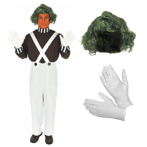 Men oompa loompa costume - men`s, +