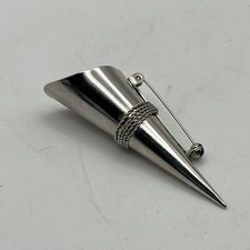 VTG Silver Tone Tussie Mussie