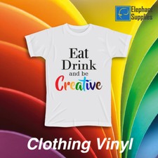 T Shirt Flex Vinyl Heat Press Garment Clothing Transfer Textile Premium PU HTV