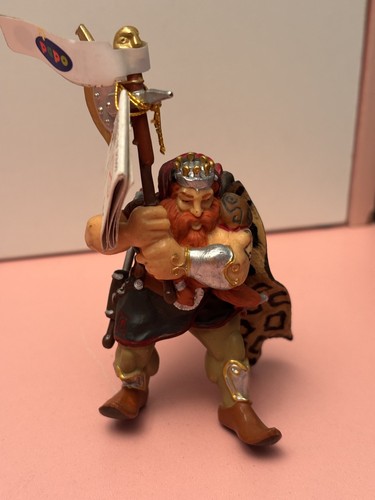 Vintage 2004 papo dwarf king - 2004,