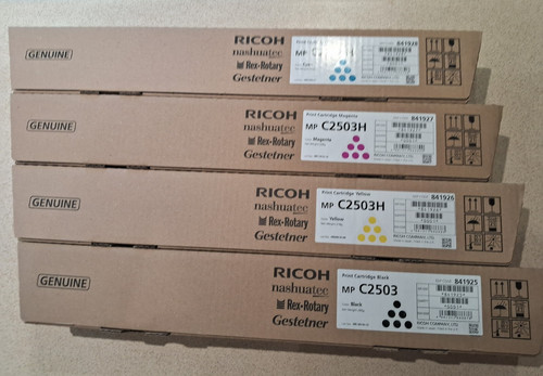 Sealed new genuine ricoh - sealed, laser