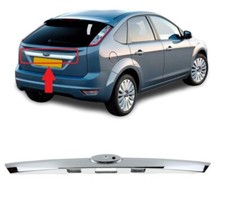 FOR FORD FOCUS MK2 08-11 REAR TAILGATE BOOT LIFTGATE STRIP HANDLE CHROME 1581833