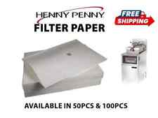 HENNY PENNY OIL FILTER PAPER AND SOUTHERN FRIED CHICKEN MACHINE FILTER PAPER UK