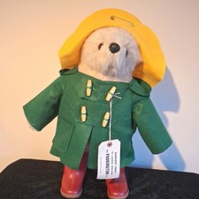 Gabrielle Designs Paddington Bear 1972 Label Vintage 18" tall Handmade Lovely 