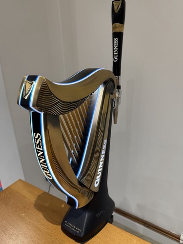 Guinness harp illuminated beer - illuminated,