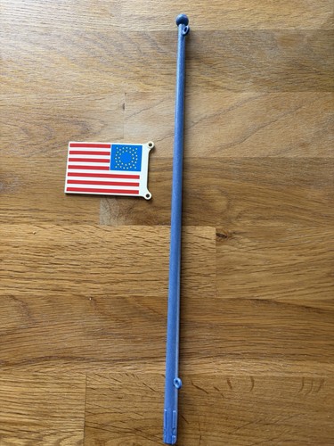 Playmobil flag pole - &,