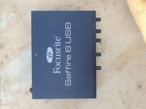 Focusrite saffire usb - saffire, 6