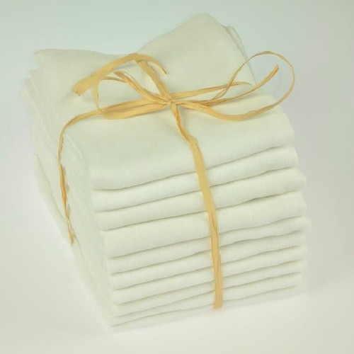 White baby muslins - 20,