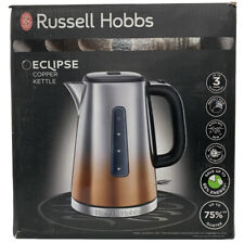 Russell Hobbs 25113 Eclipse Copper Kettle 3kw 1.7L Steel Quiet Boil #NEW MARKED#