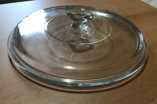Pyrex lid with - knob, 8"