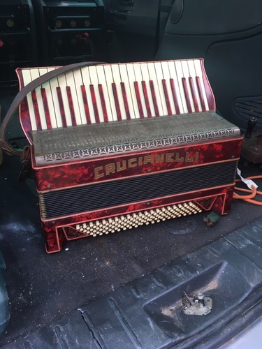 Vintage piano accordion 120 - vintage,