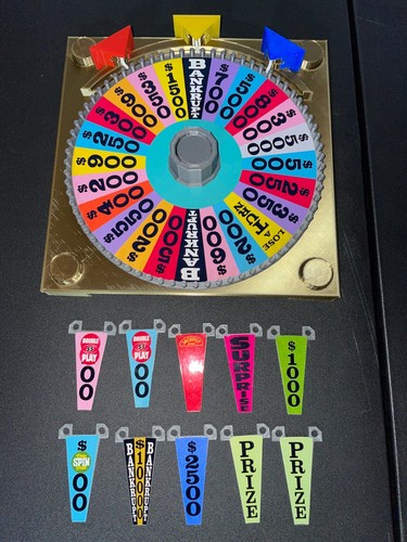 Deluxe wheel fortune - wheel, game