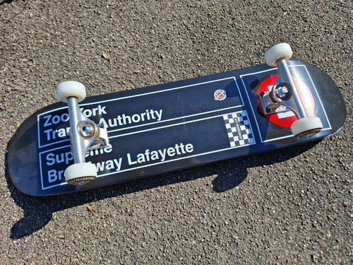 Supreme zoo york skateboard - x,