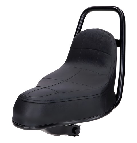 Black chopper seat - black,